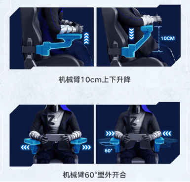 椅哪款符合你对新一代电竞椅的期待？CQ9电子平台入口2023新款电竞(图3)